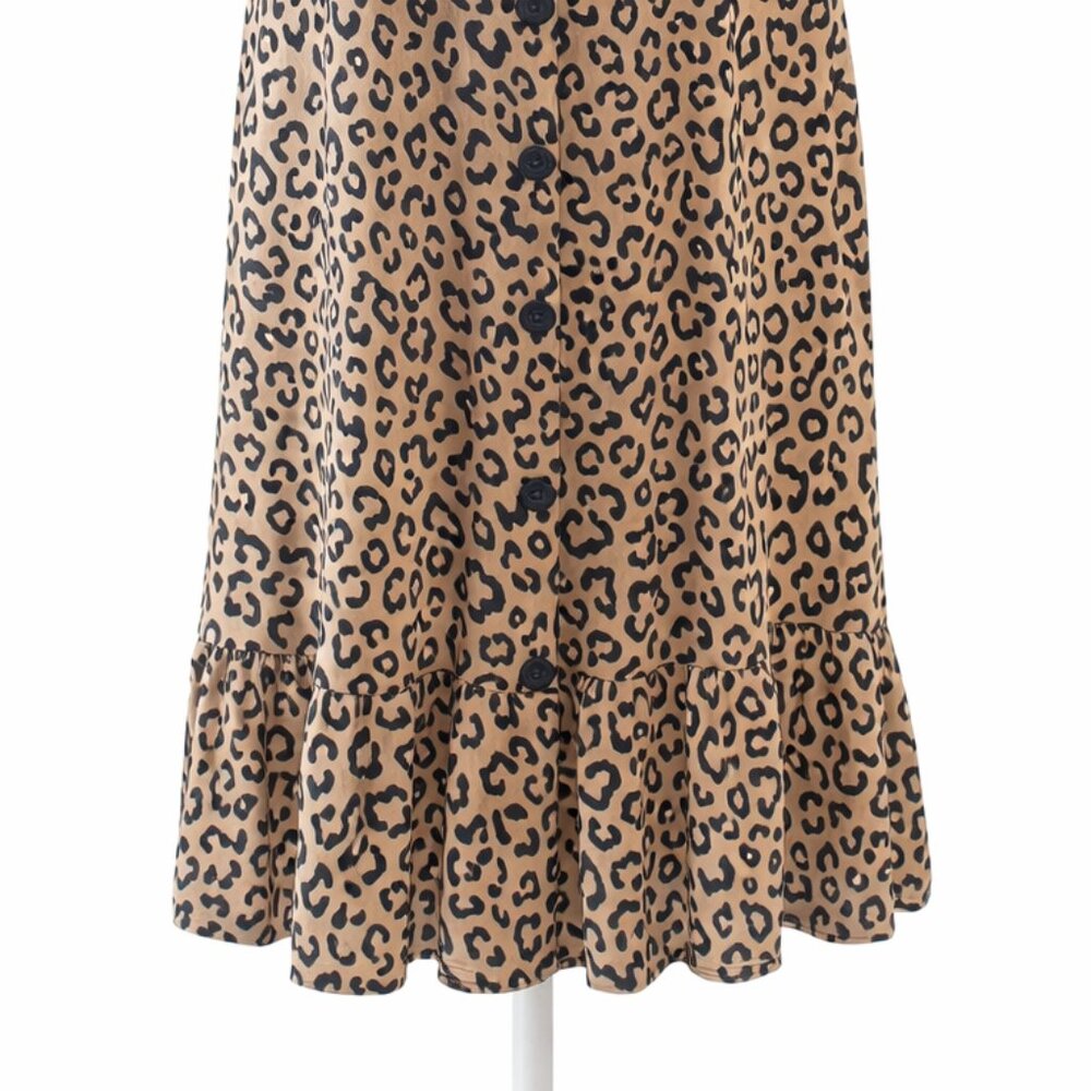 NWOT Lane Bryant Animal Print Midi Dress | Size 16 - Picture 8 of 15